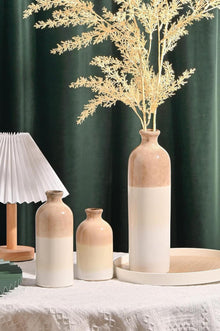 Beige Vintage Kreative Vasen Set, Wohnzimmer