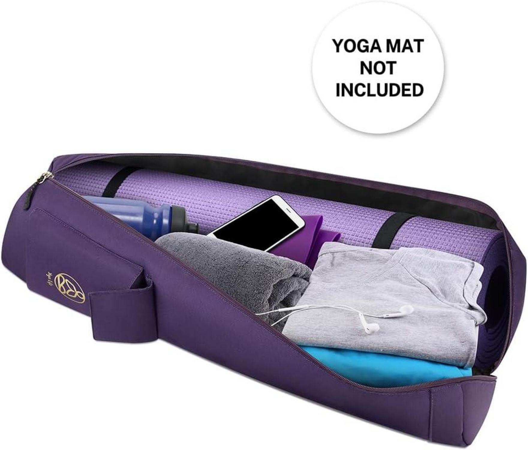 Yogatasche wasserabweisend mit Muster, 2 Fächer, verstellbarer