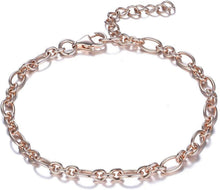925 Silber Damenarmband Elegant Rose Gold Geschenk Hochzeit