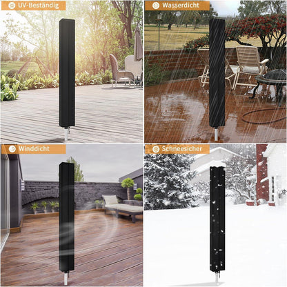 Dokon Wäschespinne Schutzhülle 600D Oxford Gewebe Winterfest