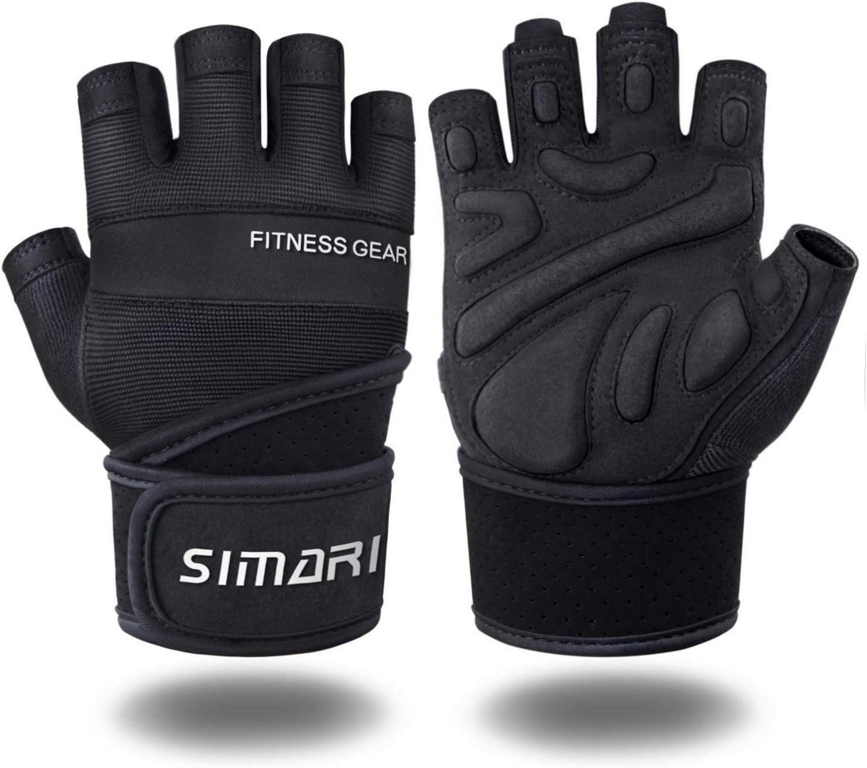 SIMARI Trainingshandschuhe mit Handgelenkunterstützung für Gym Workout