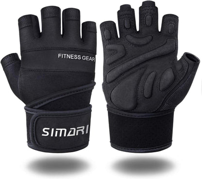 SIMARI Trainingshandschuhe mit Handgelenkunterstützung für Gym Workout