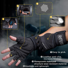 SIMARI Trainingshandschuhe volle Finger mit Handgelenk