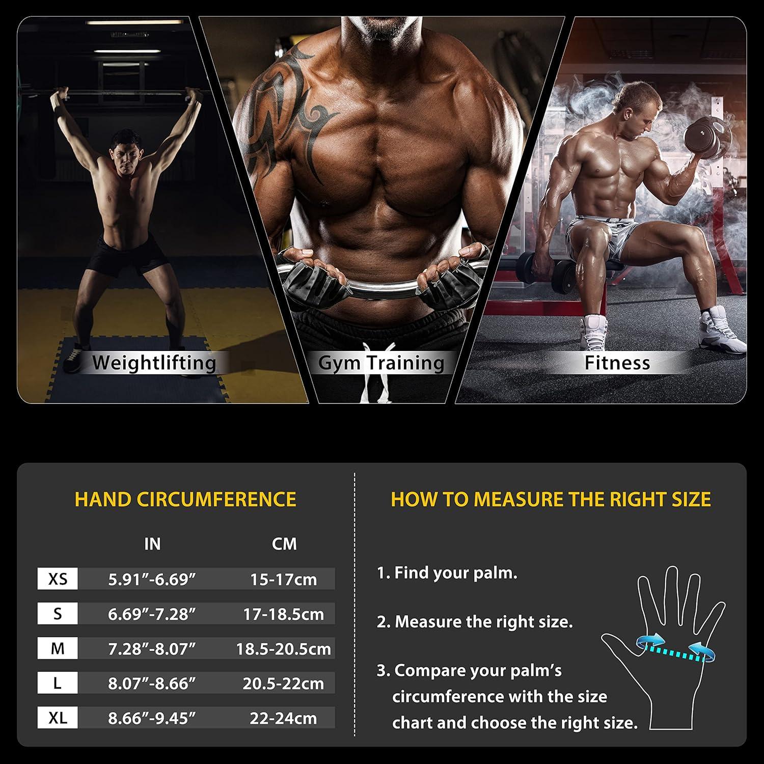 Trainingshandschuhe Männer Frauen Gewichtheben Handgelenk Gym Fitness