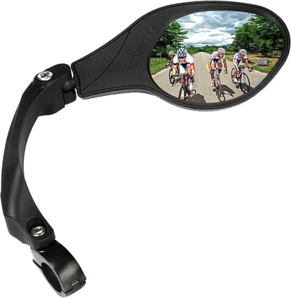 Fahrradspiegel Rückspiegel HD Edelstahl Generation 2.0 elliptische