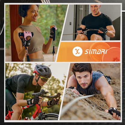 SIMARI Trainingshandschuhe Männer Frauen Gewichtheben Fitness Handgelenkstütze
