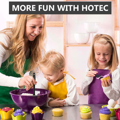 HOTEC 5-teiliges Silikon Spatel Set in