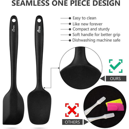 HOTEC 5-teiliges Silikon Spatel Set in