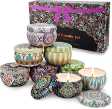 Duftkerzen Geschenkset für Frauen 8er Pack Sojawachs Aromatherapie