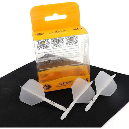 Personalisierte Dart Schäfte & Flights Set – Eisweiß S