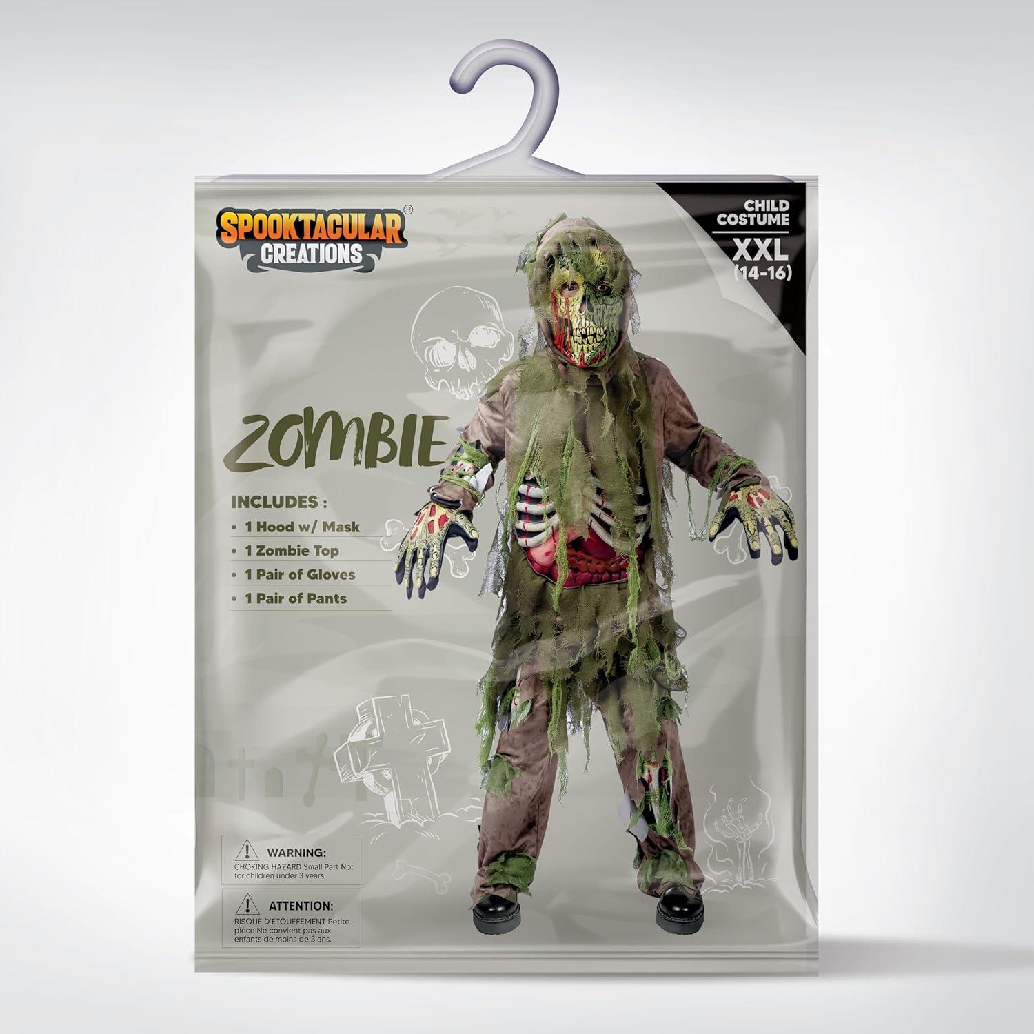 Spooktacular Creations Swamp Deluxe Zombie Kostüm Halloween Kinder