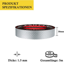 Wasserdichtes Butyl Klebeband 3cm x5m - Reparatur Panzertape