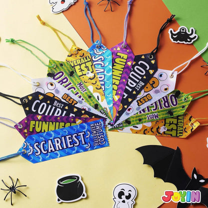 Halloween Medaillentrophäen und Trophäenbänder Set für
