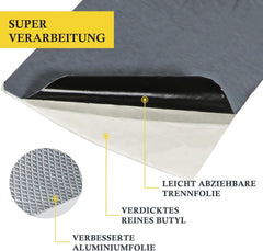 Wasserdichtes Aluminium Klebeband 15cm x5m Butyl Dichtungsband