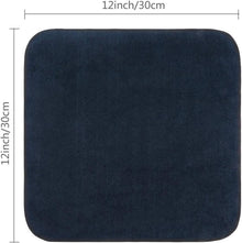 Microfaser Spültücher Schwarz 8er Pack 30x30cm
