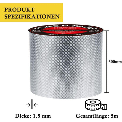 Wasserdichtes Aluminum Butyl Dichtungsband 30cm x5m