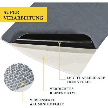 Wasserdichtes Aluminum Butyl Dichtungsband 30cm x5m