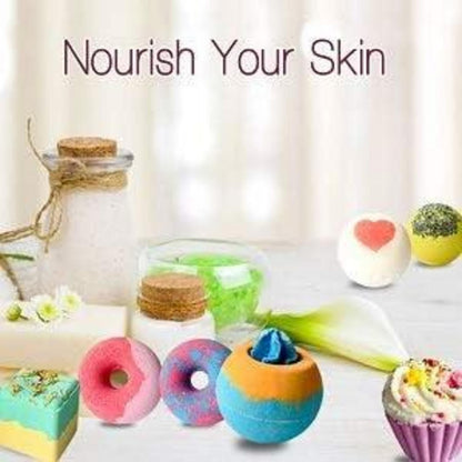 STNTUS Badebomben Geschenkset für Frauen Freundin Mutter - Luxuriöse Badekugeln