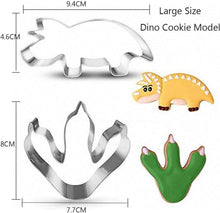 Dino Plätzchenausstecher Set 11-teilig Edelstahl