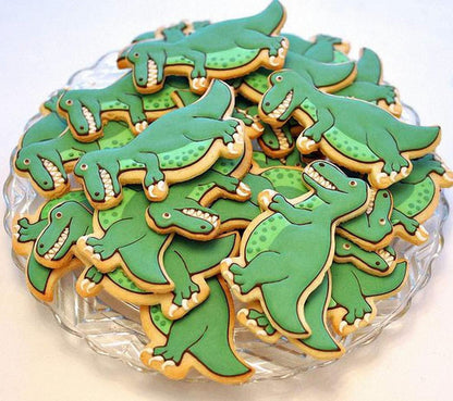 Dinosaurier Ausstecher Set 11-teilig Edelstahl Plätzchen Kinder party