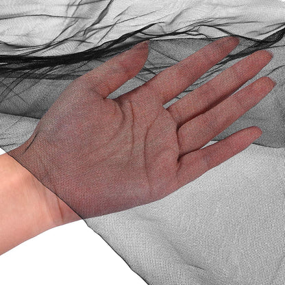 Schutznetz Pflanzenschutz 3x10m Schwarz Insekten Mücken