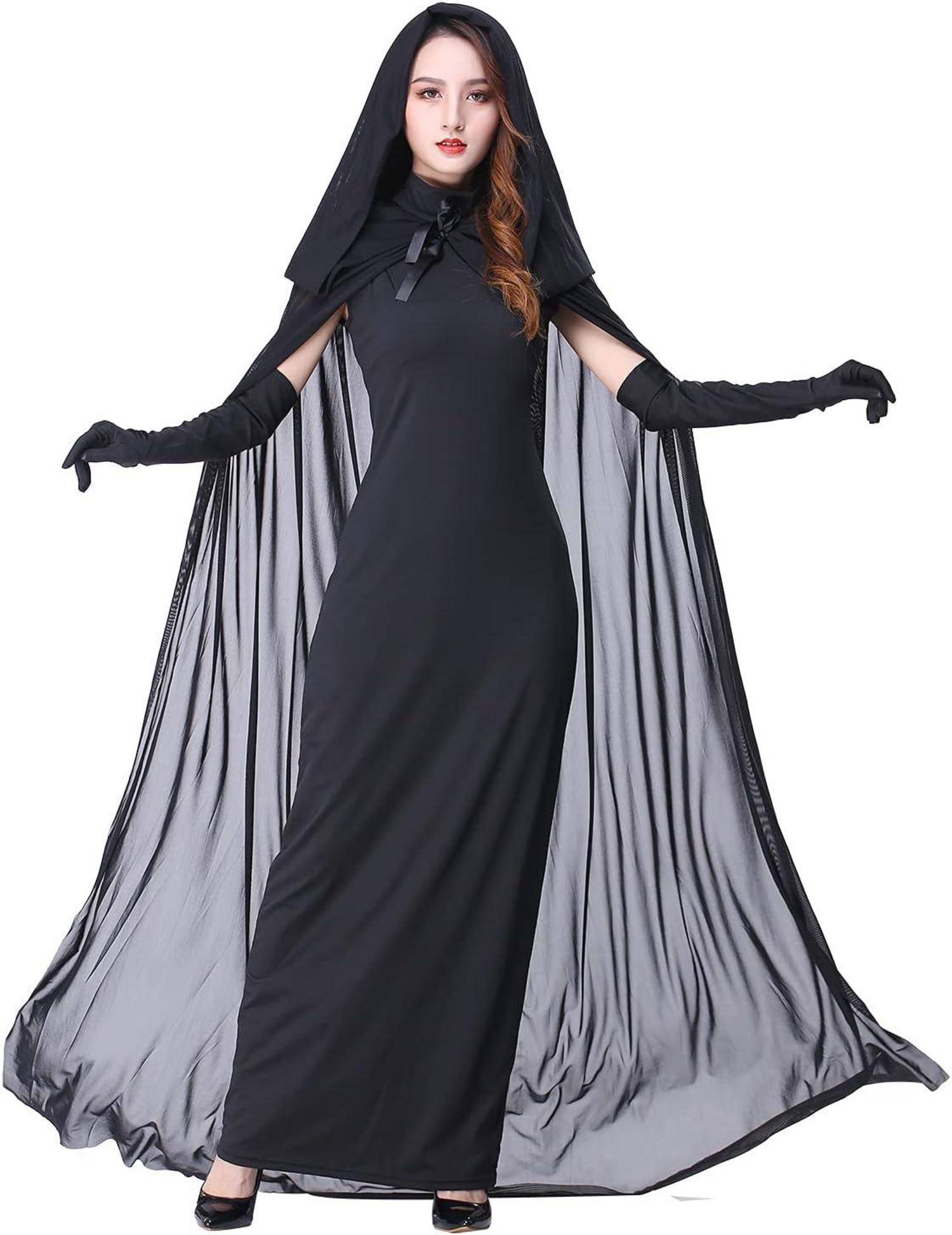 Halloween Geister Schrecken Königin Damen Vampir Horrorkostüm XXL