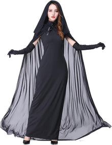 Halloween Geister Schrecken Königin Damen Vampir Horrorkostüm XXL