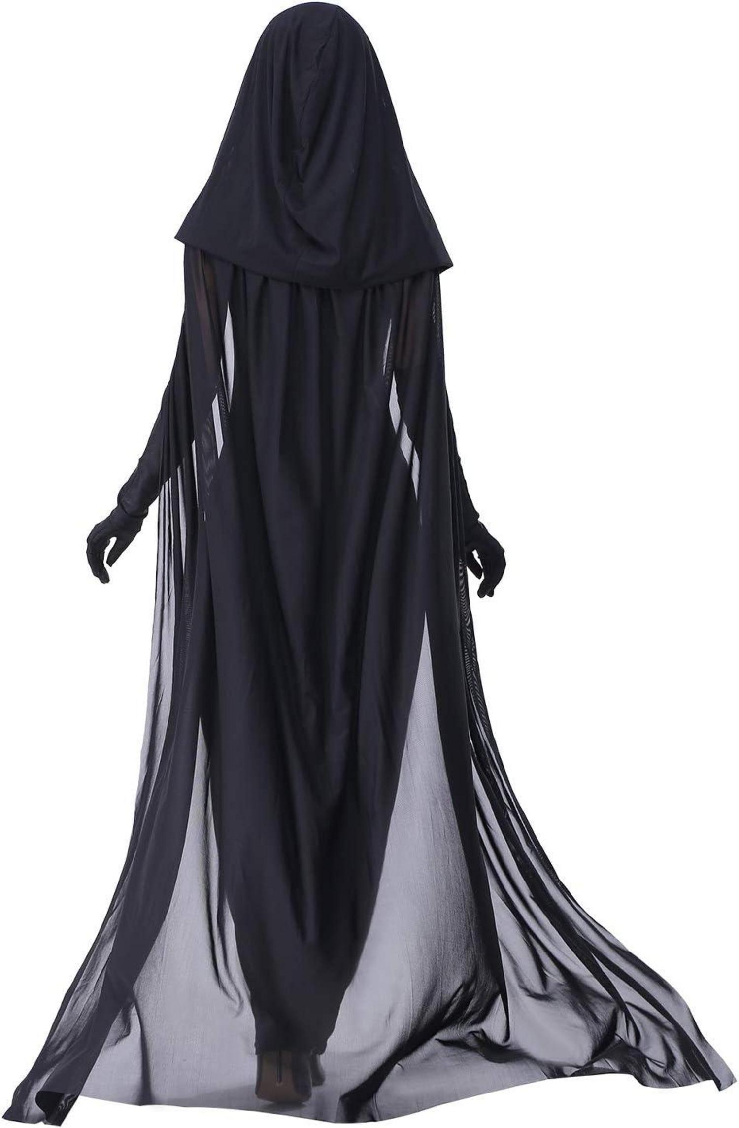 Halloween Kostüm Damen Geister Geisterbraut Königin Karneval Vampir Kleid XXL