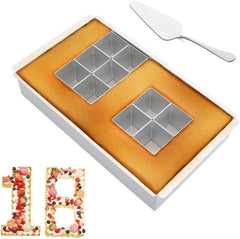 Backform Zahlen Alphabet Kuchen Antihaft Verstellbar DIY Backen