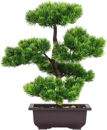 Künstlicher Bonsai-Baum Deko Pflanze 33cm Japanische KieferCppClass
