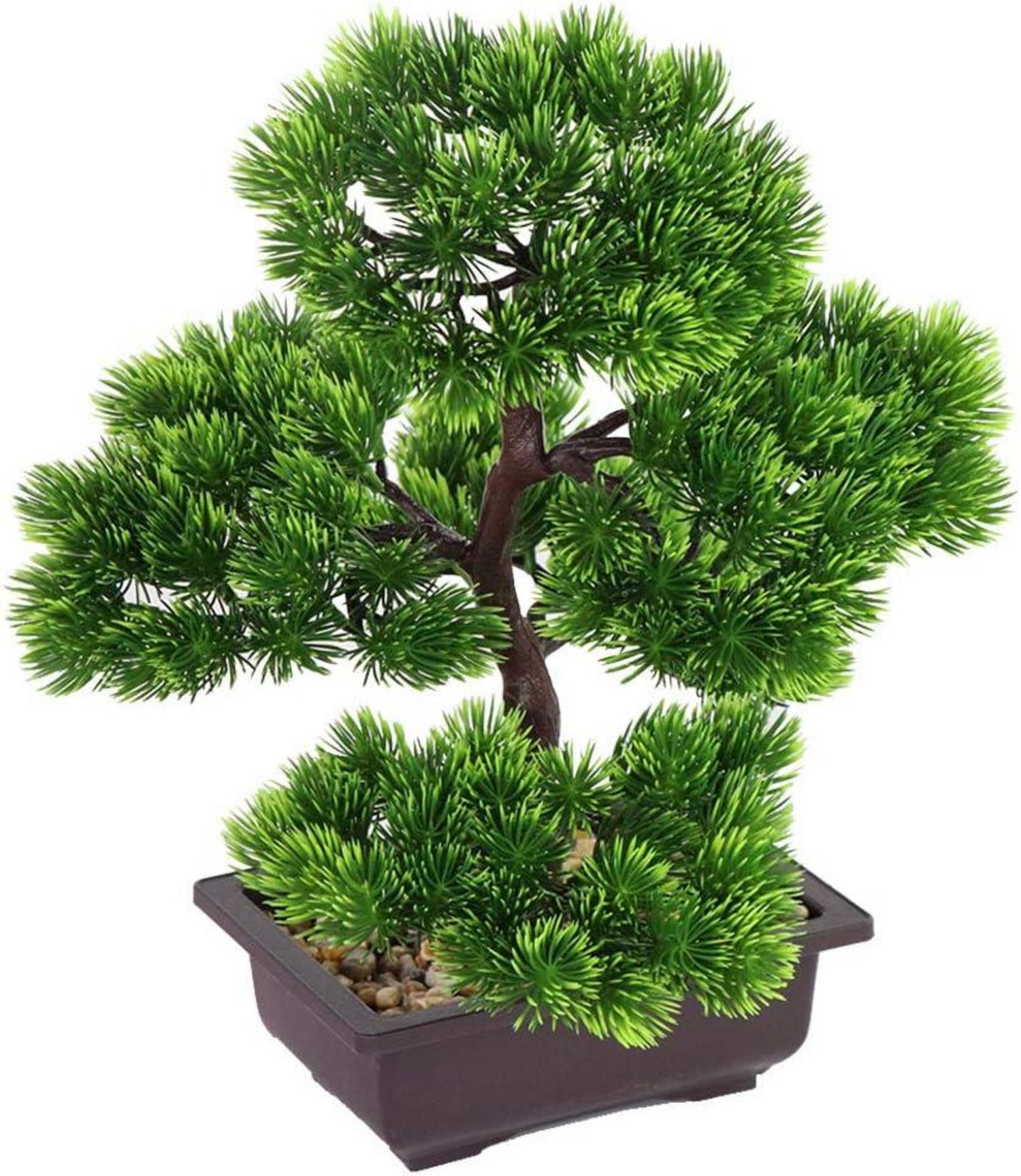 Künstlicher Bonsai-Baum Deko Pflanze 33cm Japanische KieferCppClass
