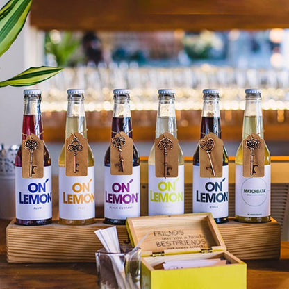 Vintage Schlüsselanhänger Flaschenöffner 50 Stück Geschenk