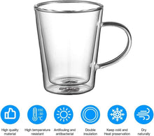 Doppelwandige Latte Macchiato Gläser Set 300 ml