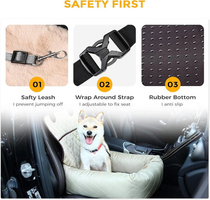 Hundesitz Auto Sicherheit Bezug Sicherheitsgurt Pet Car Booster Seat