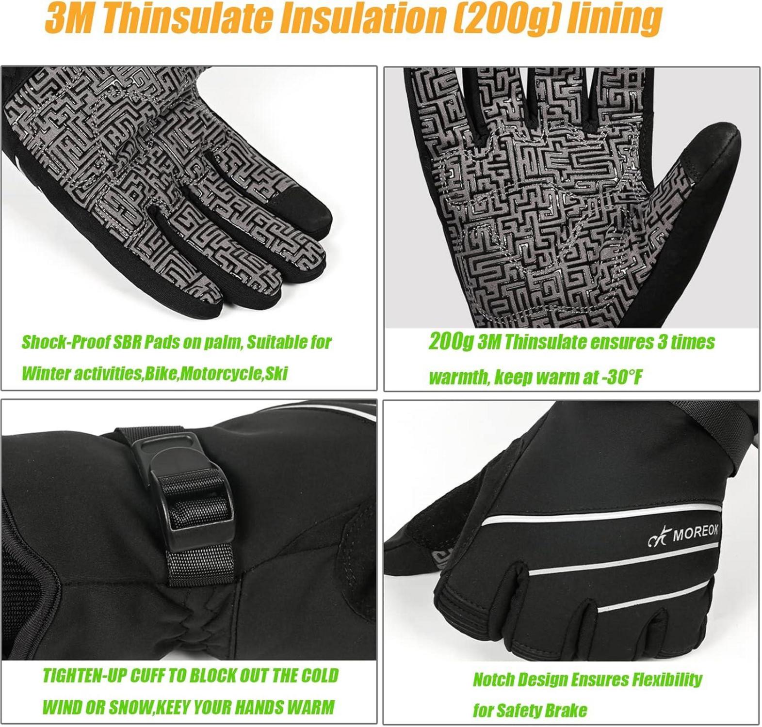 Winterhandschuhe 3M Thinsulate Wasserdicht Touchscreen Warm