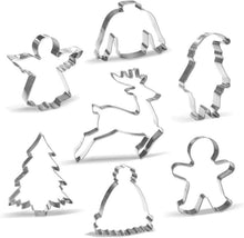 Weihnachtsausstechformen Set 7-teilig Edelstahl