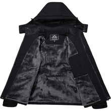 Herren Winter Skijacke Fleece Gefüttert Wasserdicht