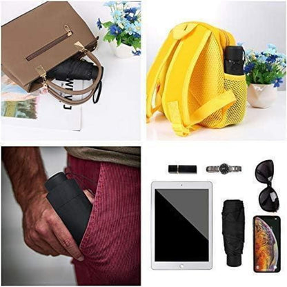 Ultraleichter Mini Taschenschirm mit UV-Schutz für