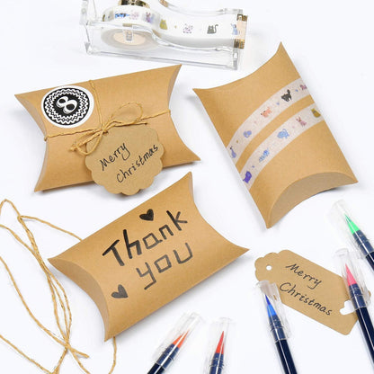 Adventskalender zum Befüllen Kraftpapier Tüten 24