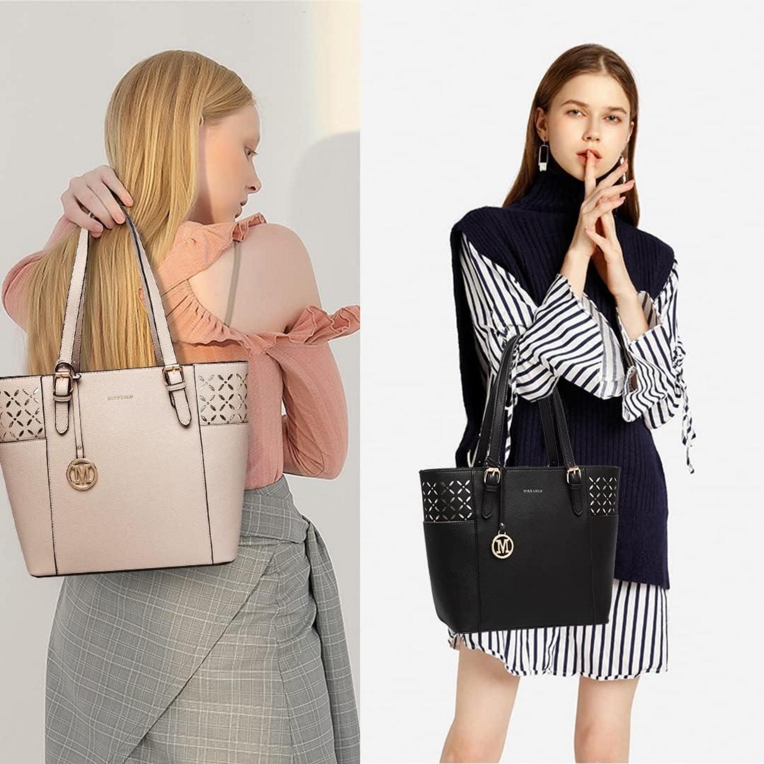 Miss Lulu Damen Handtasche Shopper Schultertasche
