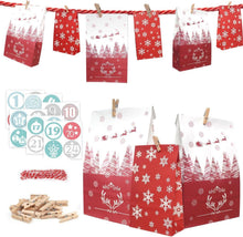 Adventskalender DIY Weihnachten Geschenktüten Set