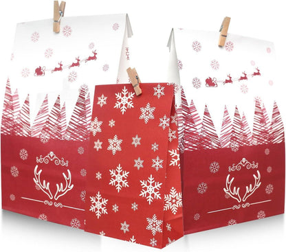 Adventskalender DIY Weihnachten Geschenktüten Set