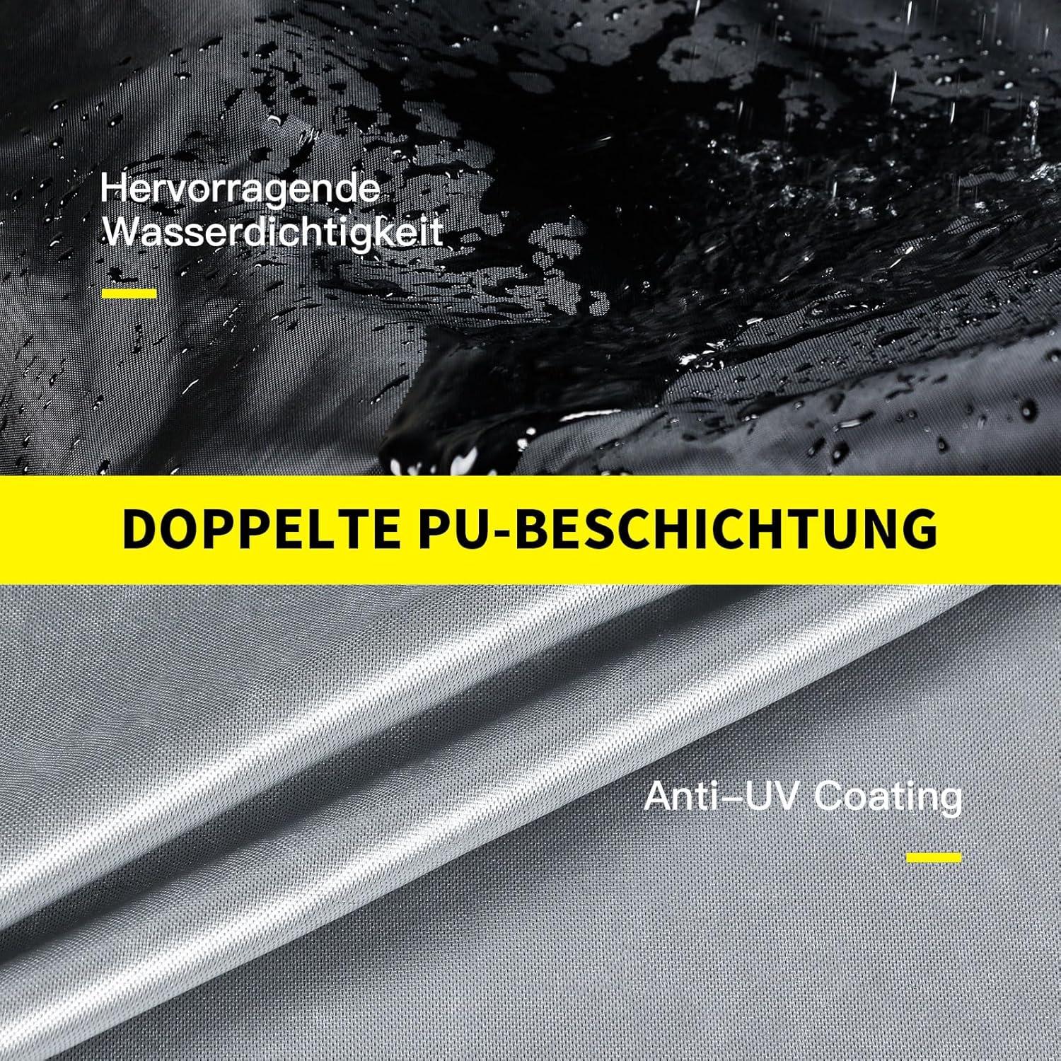 Fahrradabdeckung wasserdicht Premium-Stoff Schutzhülle mit