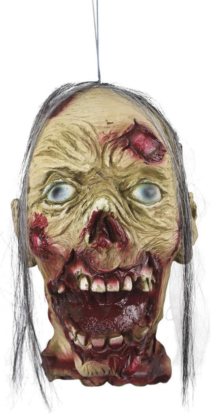 Zombiekopf Halloween-Dekoration abgetrennter realistischer blutiger