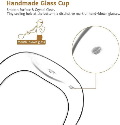 Doppelwandige Teetasse 430ml mit Metallsieb Borosilikatglas Tideetasse Transparent