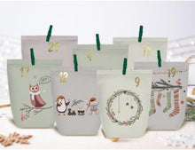 Adventskalender zum Befüllen 24 Weihnachtstüten DIY