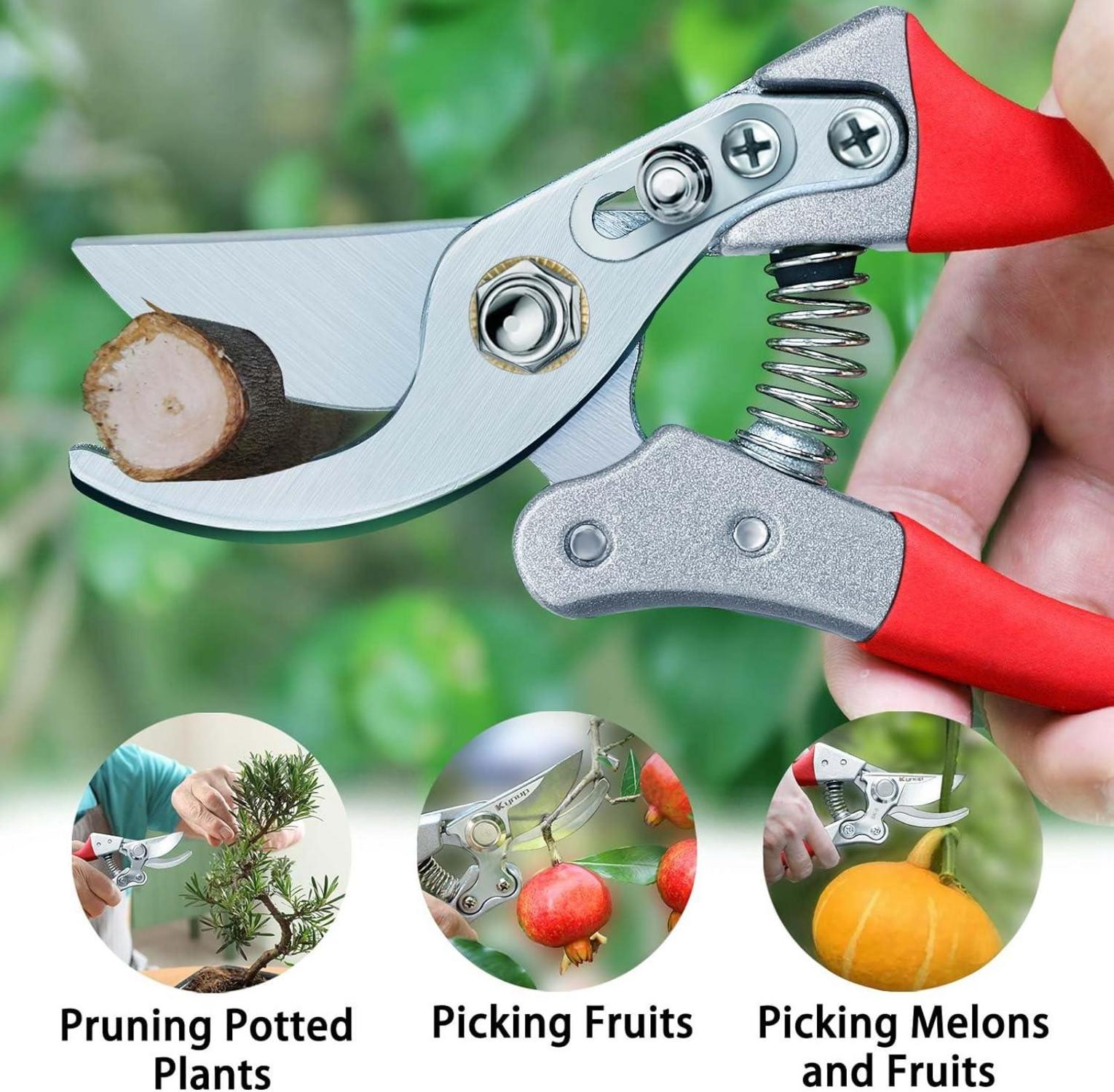 Astschere Profi Gartenschere Bypass Baumschere Pflanzenrotschwarz
