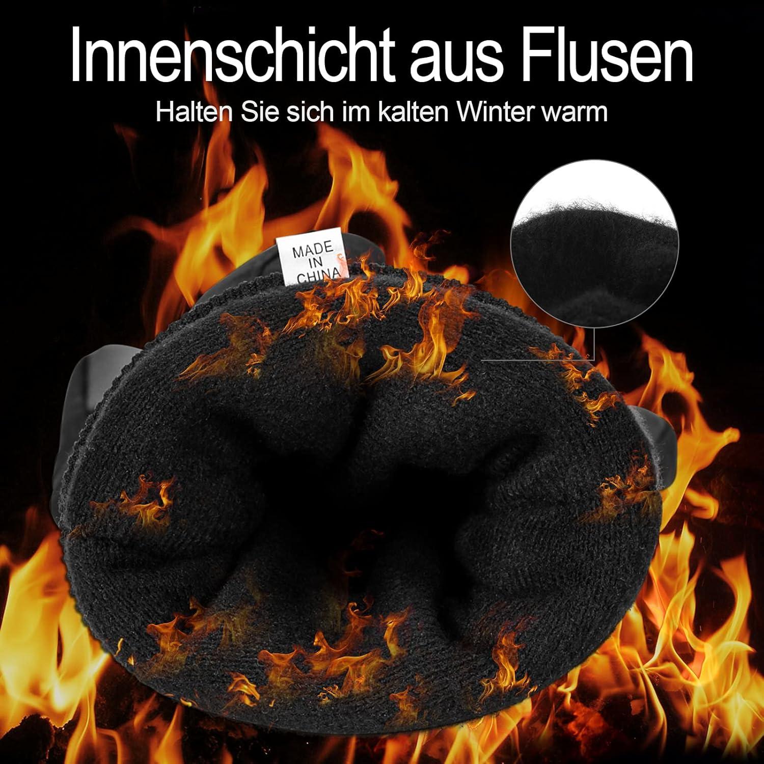 Winterhandschuhe Wasserdicht Touchscreen Winddicht Atmungsaktiv Sports