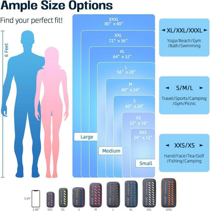 Mikrofaser Handtuch Ultra Leicht Schnelltrocknend Box