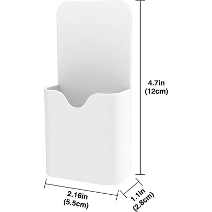 Magnetischer Stiftehalter für Whiteboard, 4 Stück Weiß